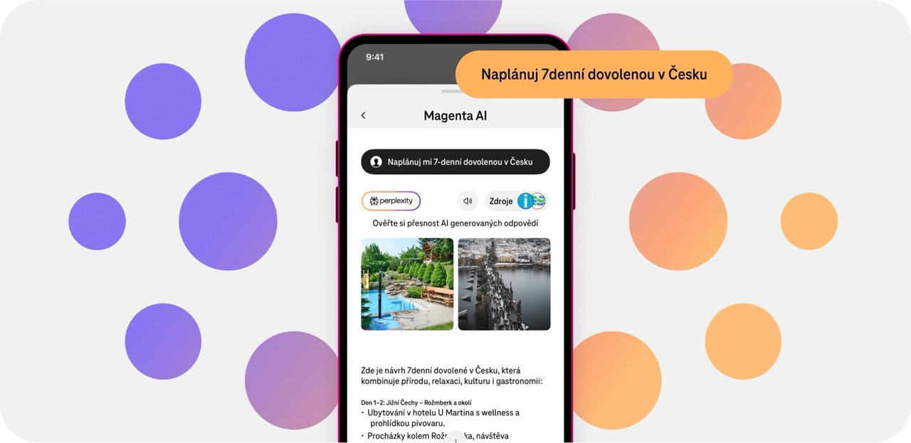 T-Mobile přináší Magenta AI jako novou funkci přímo v aplikaci Můj T-Mobile